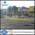 Galvanized steel pipe Pedestrian Barrier / Crowd Barrier / Temporary Fencing With Feet